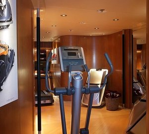 Gym Aboard Yacht MALTESE FALCON