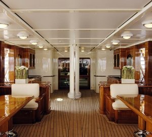 saloon with dining area