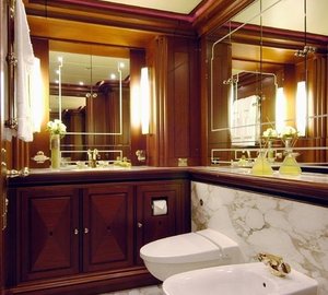 Personal Bath Aboard Yacht ATHENA