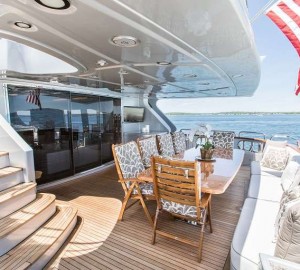 Alfresco Dining Aft Deck