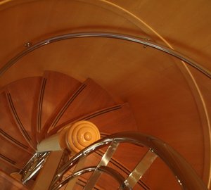 Swirling stairwell