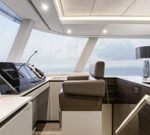 Interior helm controls
