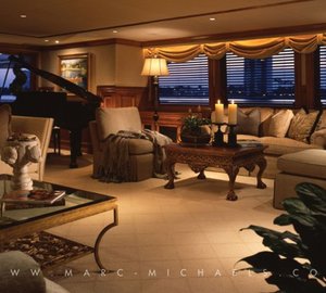 Living Room With Piano