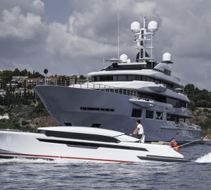 Oceanco Yacht DREAMBOAT With Her Tender