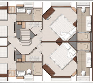 SUN 116Y GA lower deck