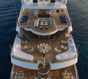 Serenity Aerial View Of The Aft Decks