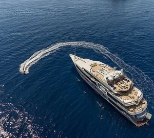 Serenity Cruising With Water Toys