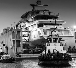 Superyacht GO At Her Launch - Turquoise Yachts