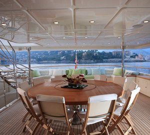 Aft Alfresco Dining Area