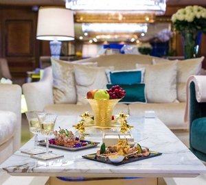 Pre-dinner Cocktails In The Saloon