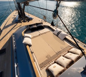 Sun Bathing Area On Deck