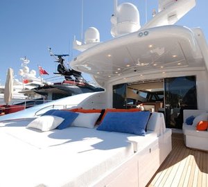 Sunpads On Aft Deck