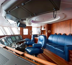 Superyacht Samar Interior Bridge