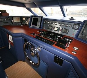 Pilot House On Board Yacht ADO