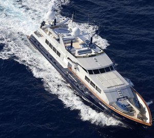 From Above Aspect: Yacht ADO's Cruising Photograph