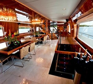 Eating/dining On Board Yacht ZENITH