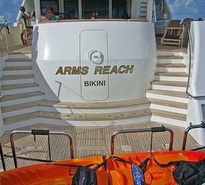 Swimming Landing On Board Yacht ARMS REACH