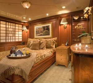 Starboard Side Guest's Cabin On Board Yacht ATLANTICA