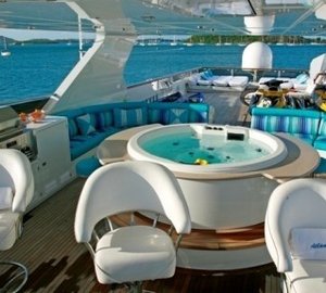 Fly-bridge Aft On Yacht ATLANTICA