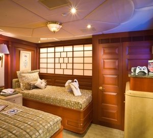 Twin Bed Cabin On Board Yacht ATLANTICA