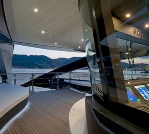 Aspect Into Bridgedeck On Board Yacht OCEAN EMERALD