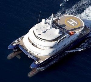 From Above Aboard Yacht SILVER CLOUD