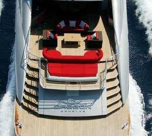 Aft: Yacht DRAGON's Cruising Pictured