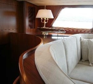 Saloon Close Up On Yacht INFATUATION