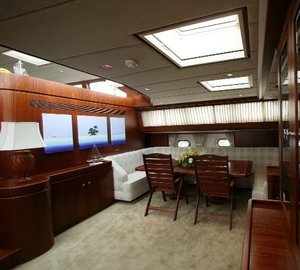 Eating/dining Zone On Board Yacht INFATUATION