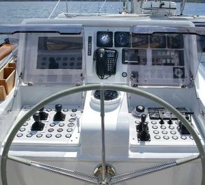 Helm On Board Yacht INFATUATION