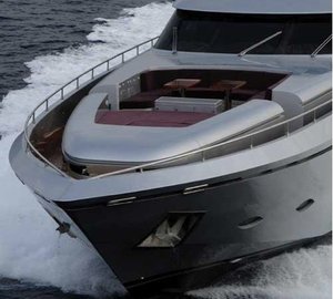 Ship's Bow On Yacht MY TOY