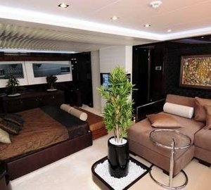 Cabin With Sitting On Board Yacht MY TOY