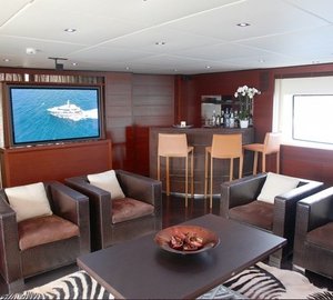 Drinks Bar On Board Yacht ANNAMIA
