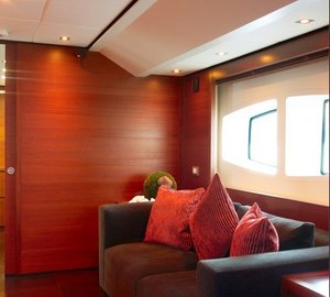Personal Lounging Aboard Yacht ANNAMIA
