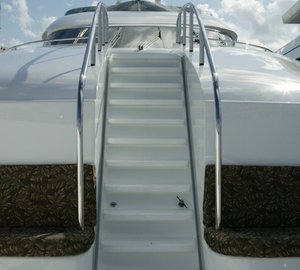 Beach Beachclub On Board Yacht WORLD IS NOT ENOUGH