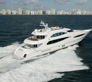 Aft Aspect: Yacht WORLD IS NOT ENOUGH's Cruising Captured
