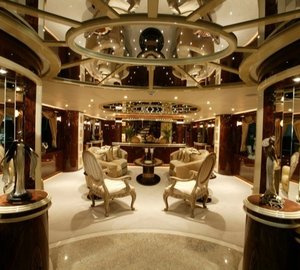 Saloon Aboard Yacht WORLD IS NOT ENOUGH