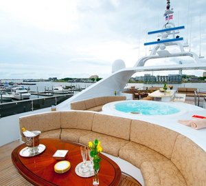 Jacuzzi Pool On Yacht M3