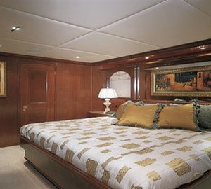 Guest's Cabin On Board Yacht RELENTLESS