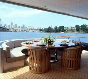 Deck On Board Yacht SILVER DREAM