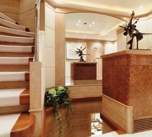 Lobby Aboard Yacht BALAJU