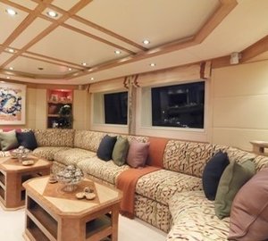 Sitting: Yacht BALAJU's Bridgedeck Deck Lounging Image