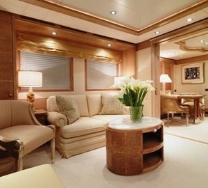 Sitting: Yacht BALAJU's Main Master Cabin Photograph