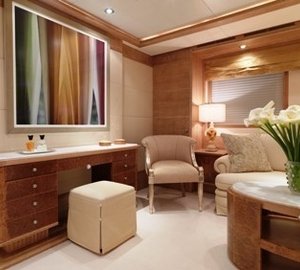 Dresser: Yacht BALAJU's Main Master Cabin Pictured
