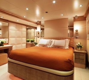 Orange Guest's Cabin On Yacht BALAJU