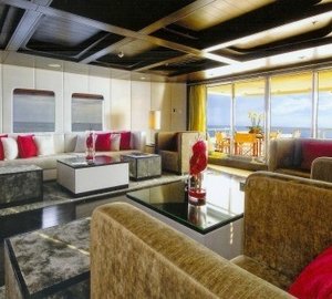 Premier Saloon On Board Yacht FATHOM