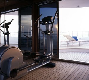 Gymnasium On Board Yacht FATHOM