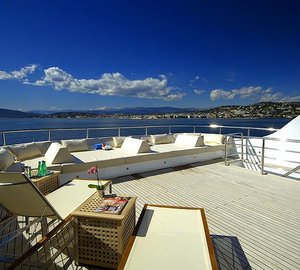 Sun Deck Aboard Yacht FATHOM