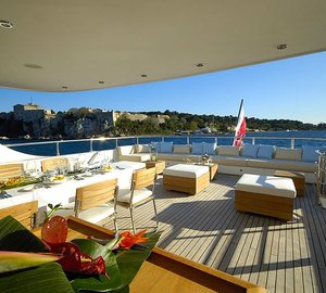 External Eating/dining On Board Yacht FATHOM