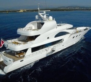 From Above Aspect On Yacht FATHOM